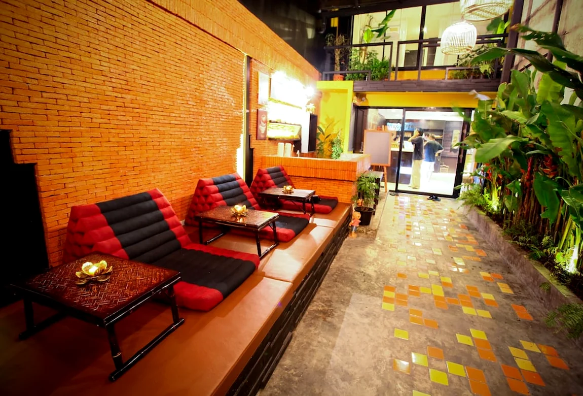 NapPark lounge seating area